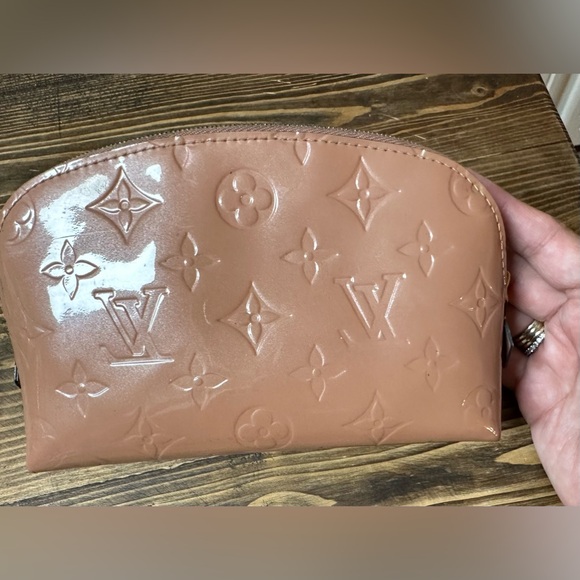 Louis Vuitton mauve Monogram cosmetic bag - Picture 4 of 14